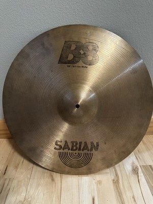 Sabian B8 20” / 51 Cm Ride Cymbal Round Bounce Drum Brass | eBay