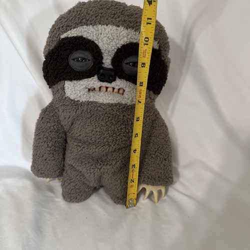 "Juguete de peluche con garras de dientes de monstruo perezoso enfermizo Spin Master 12""" - Imagen 3 de 15