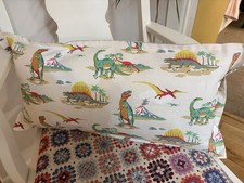 Handmade Cath Kidstone Dinosaur Design Cute Rectangular Pillow - 2 Available