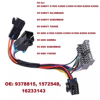 16233143 Heater Climate Temperature Control Adapter Wire For Chevy Silverado 