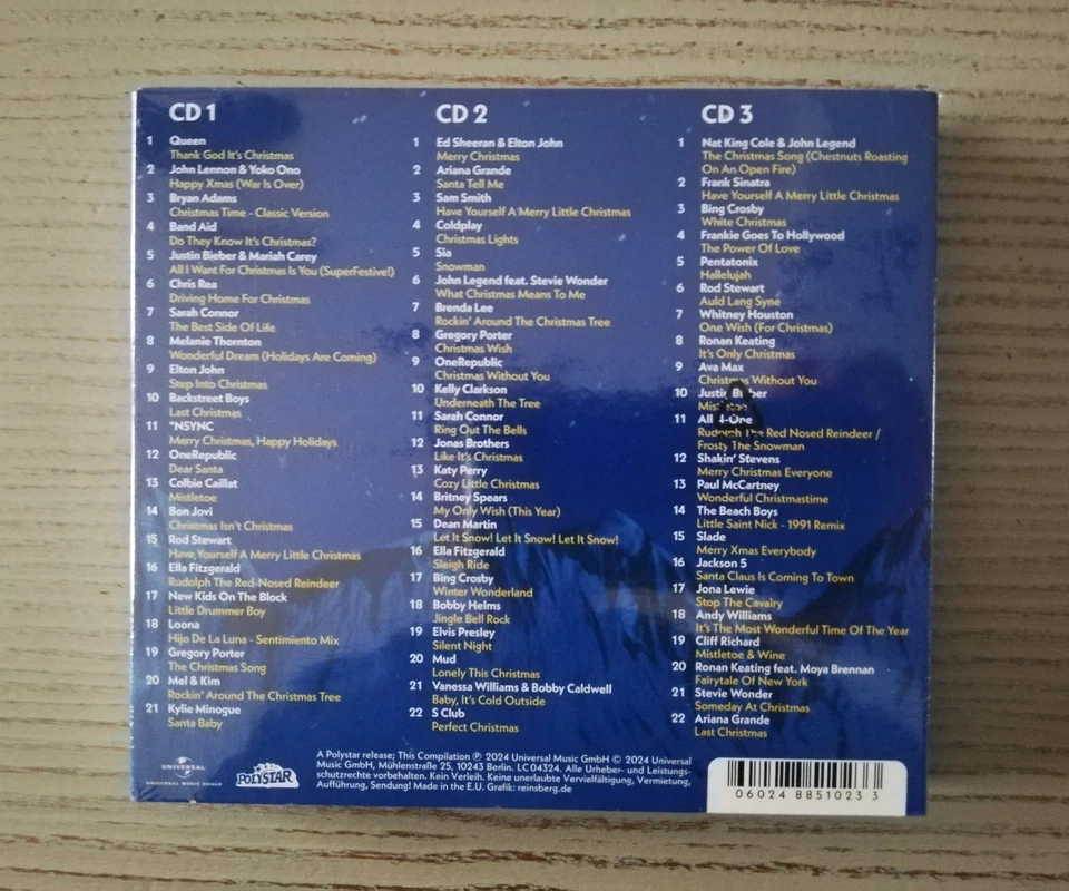 3CD Rock Christmas - The very best of (2024) NEU / OVP - Bild 2 von 2