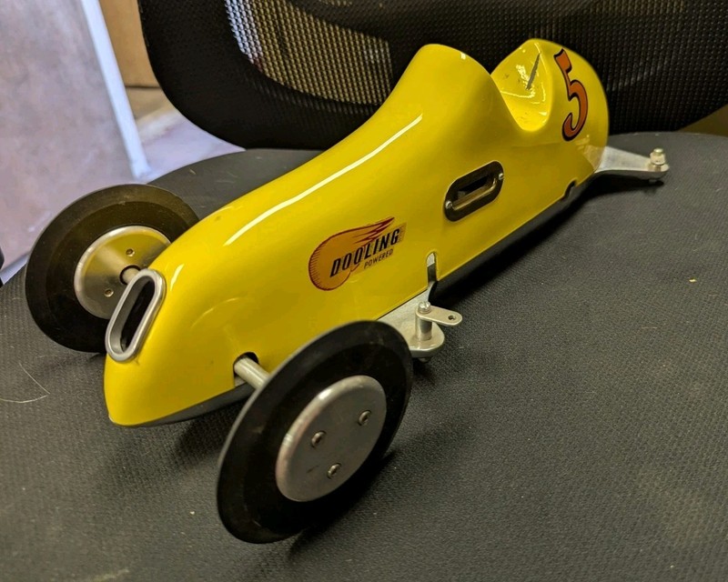 Barnes Tether Car Body, Pan, Front Axle and Wheels