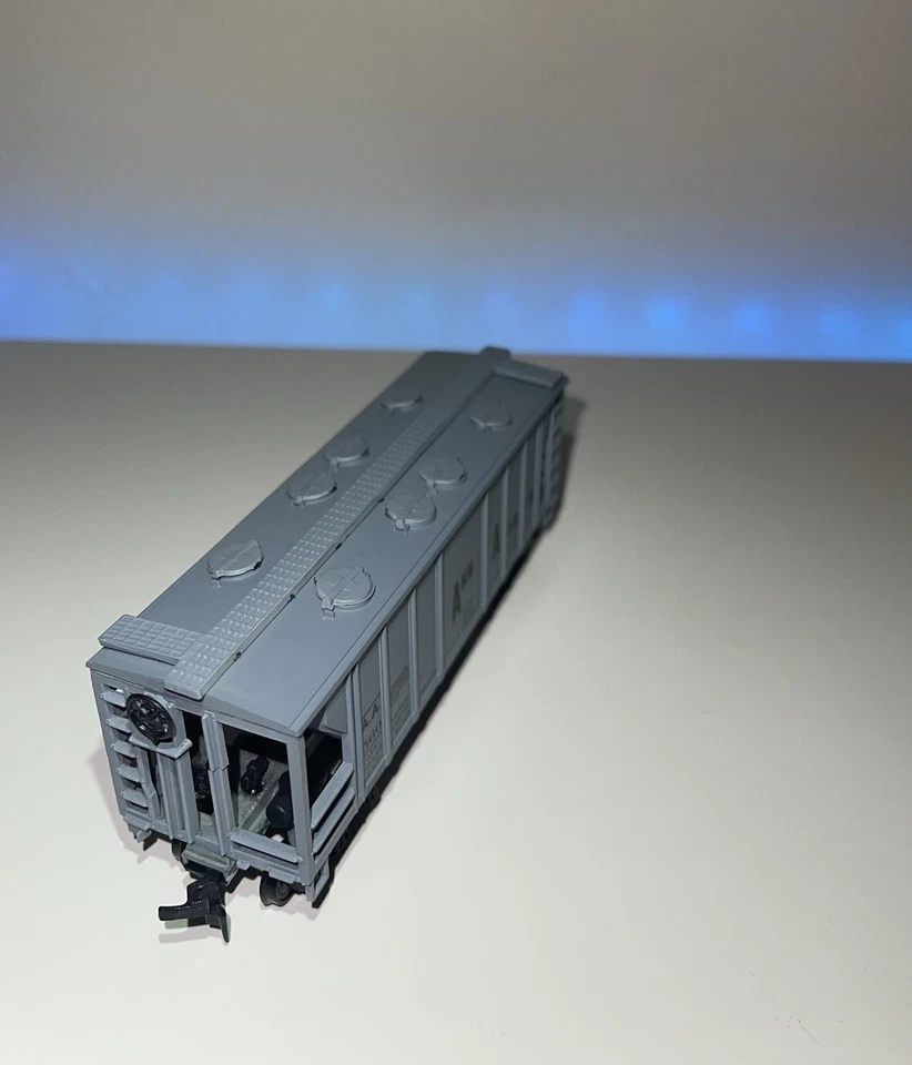 Tolva cubierta Roundhouse HO Ann Arbor 2 bahías #1467 Foto 2 de 4