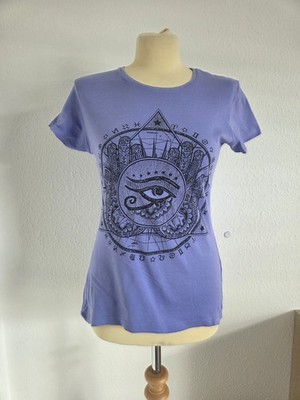   Damen T-Shirt Shirt Gr. 10 / 36 / S von Atmosphere mit Print / Aufdruck  