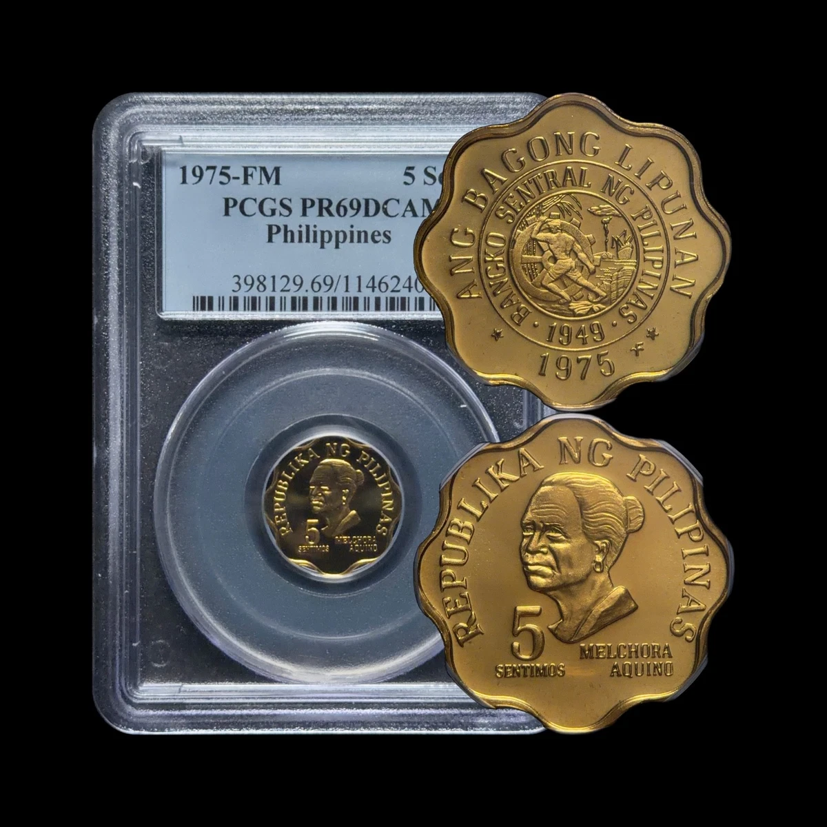 Uncirculated 1975 Republic of the Philippines Coins (1946-Now) for