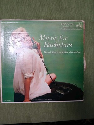 Henri Rene And His Orchestra - Music For  Bachelors  56 RCA Victor LPM-1046 MONO