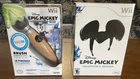 Wii Epic Mickey  Collector's Edition Open Box & Sealed Epic Mickey 2 Paint Brush