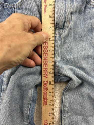 Old Navy Girls Jeans Size 10 Baggy Wide Leg High Rise Blue Built Tough - Picture 5 of 13