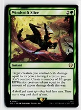 MTG Windswift Slice x1 NM LTC Lord Of The Rings Commander 0045