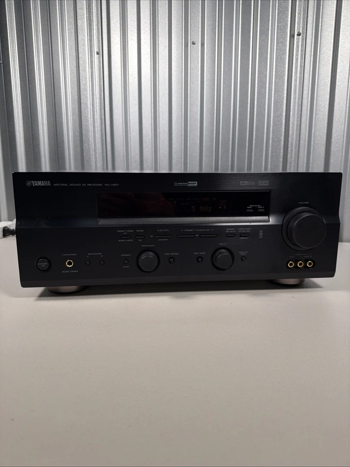 Yamaha RX-V557 6.1 Channel 540Watt Receiver Home Theater Receiver - No Remote - Image 2 of 4
