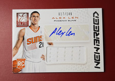 2013-14 Panini Elite New Breed Auto Jersey RC Alex Len #NB-AL 017/149