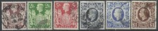 Great Britain 1939–48 KGVI Complete Set SG476–478c Used
