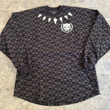 Marvel Black Panther Wakanda Forever Spirit Jersey Brown Black M