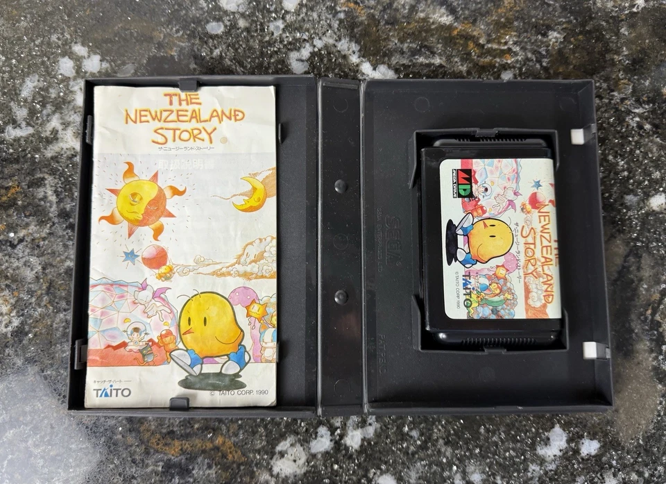 The New Zealand Story (Sega Mega Drive) Japan COMPLETE CIB TESTED US SELLER!! - Image 2 of 4