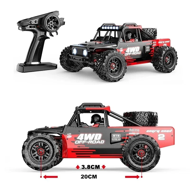MJX Hypergo RC Car 1:14 4WD Brushless Off-Road Drift Truck 3S/2S 2.4GHz - Image 2 of 4