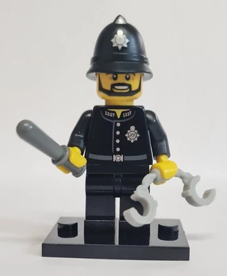 LEGO male Vintage Police Officer minifigure & Accessories. Ideal gift idea.