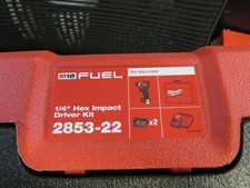 Milwaukee 2853-22 18V Cordless Hex Impact Driver kit