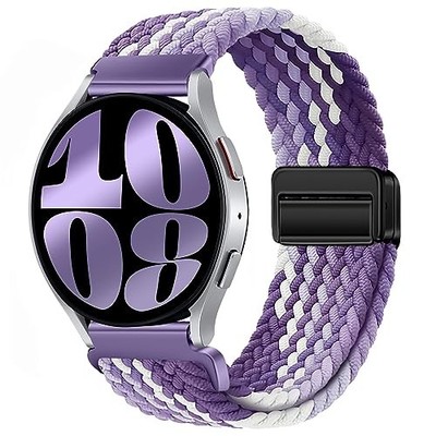 Magnetic Braided Strap Compatible with Samsung Galaxy Watch 4 40mm 44mm Women Me