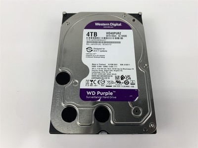 Western Digital 4TB Purple Surveillance-Class HDD WD40PURX-85AKKY0