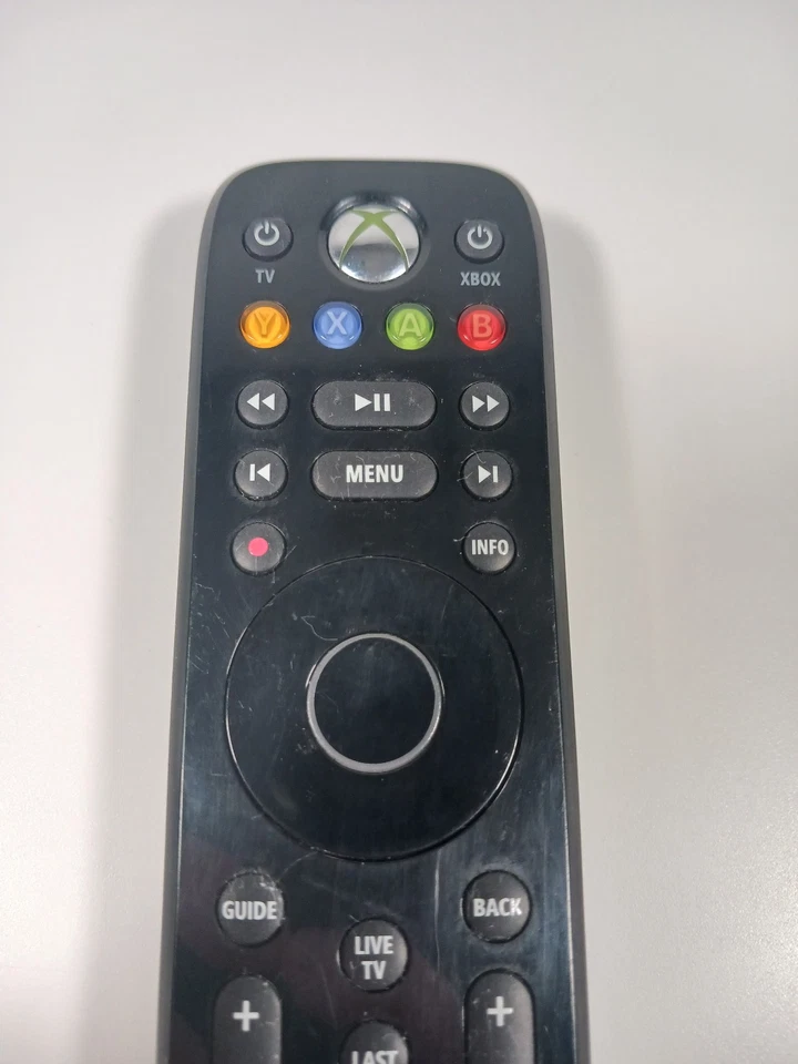 Microsoft Xbox 360 Media DVD Remote Control Model 1493 - Tested, Works - Image 2 of 4