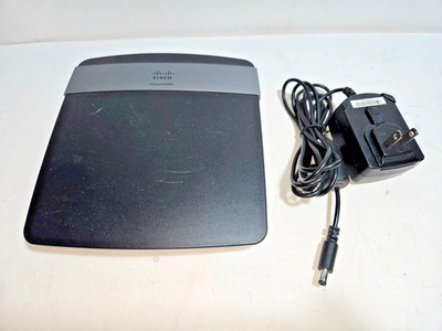 Linksys E2500 Dual-Band Wireless-N Router 300+300 Mbps Tested & Working
