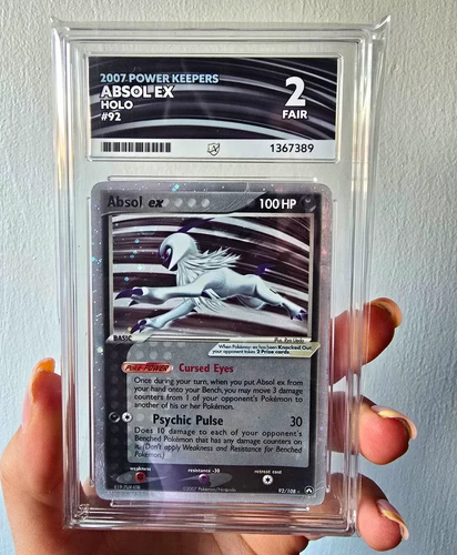 Pokémon TCG 2007 EX Power Keepers Absol ex Holo Rare 92/108 Ace 2