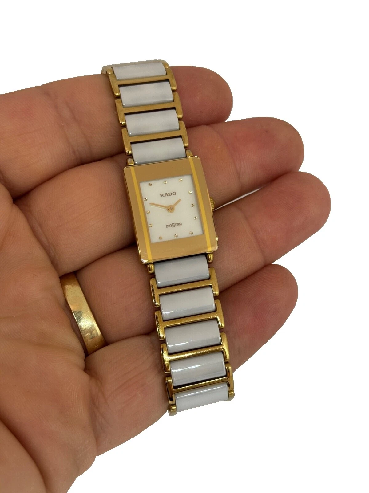 Banda de plata Rado Integral Relojes de pulsera