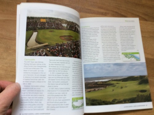 ALFRED DUNHILL LINKS CHAMPIONSHIP 2009 SOUVENIR PROGRAMME - FREEPOST UK - Imagen 5 de 10