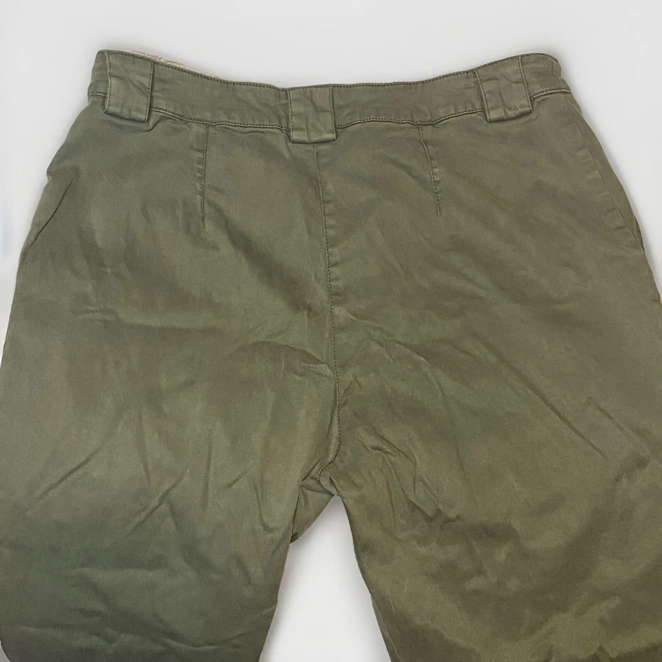 Pantalón Joie Verde Oliva XL Tensel tiro alto pierna recta elástico Foto 3 de 4