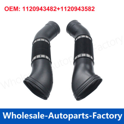 Mercedes W211 E240 Air Intake Hose Duct | 2-Piece Replacement Kit | Fits 2003-2005 E240 M112 Engine - View #12
