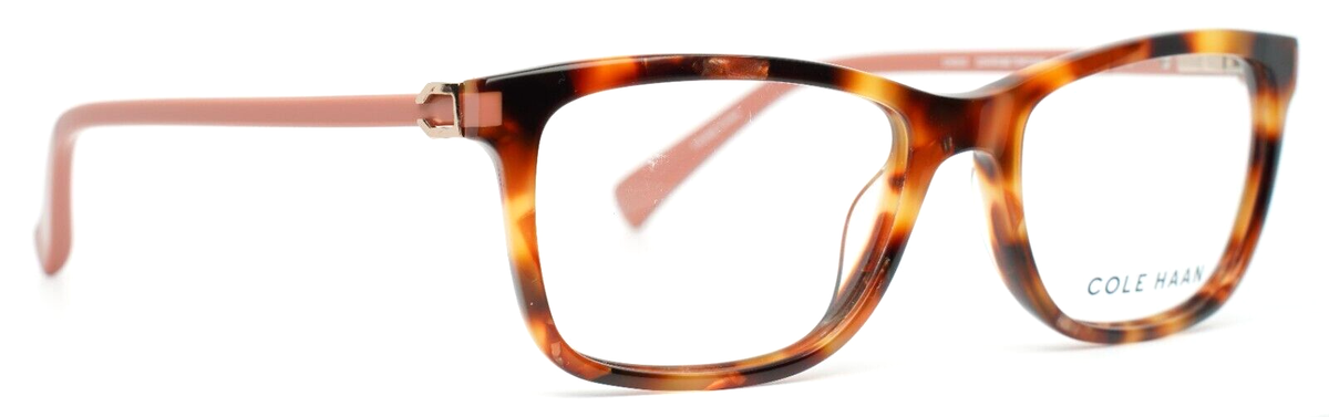 COLE HAAN CH5033 239 Rose Tortoise Womens Eyeglasses Frames Only 52-17-135 NEW Cole Haan CH5033 239 Rose Tortoise 52.17.135 Women main image 4