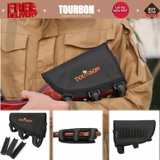 Tourbon Shooting Rifle Cheek Weld Riser Rest Piece with 30-06,45-70,Ammo Holder