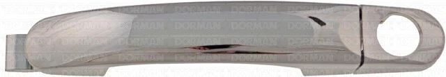 Manija de puerta exterior delantera izquierda Dorman 94430 con cerradura cromada Foto 2 de 4