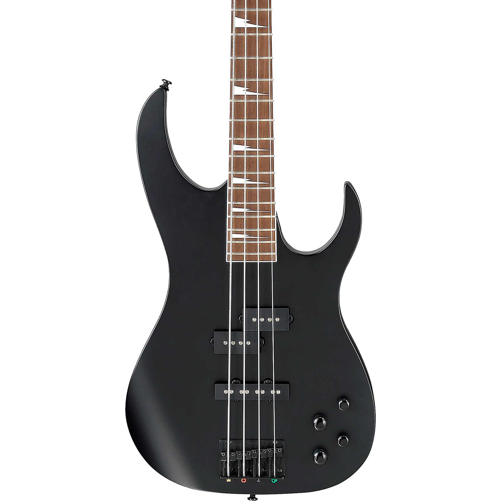 Стандартная 4-струнная бас-гитара Ibanez RGB300, гриф Jatoba, Черный плоский