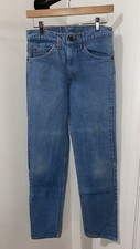 Vintage 1980s Levi  s Jeans Size 28x32 Orange Tab 20505-0217 USA Distressed
