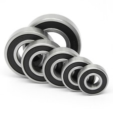 Kugellager 6203-2RS – ABEC-5, 17x40x12 Mm, Beidseitig Gummidichtung, Vorgeschmiert – 4 Stück, Für Motoren, Rasenmäher, Roller & Co.