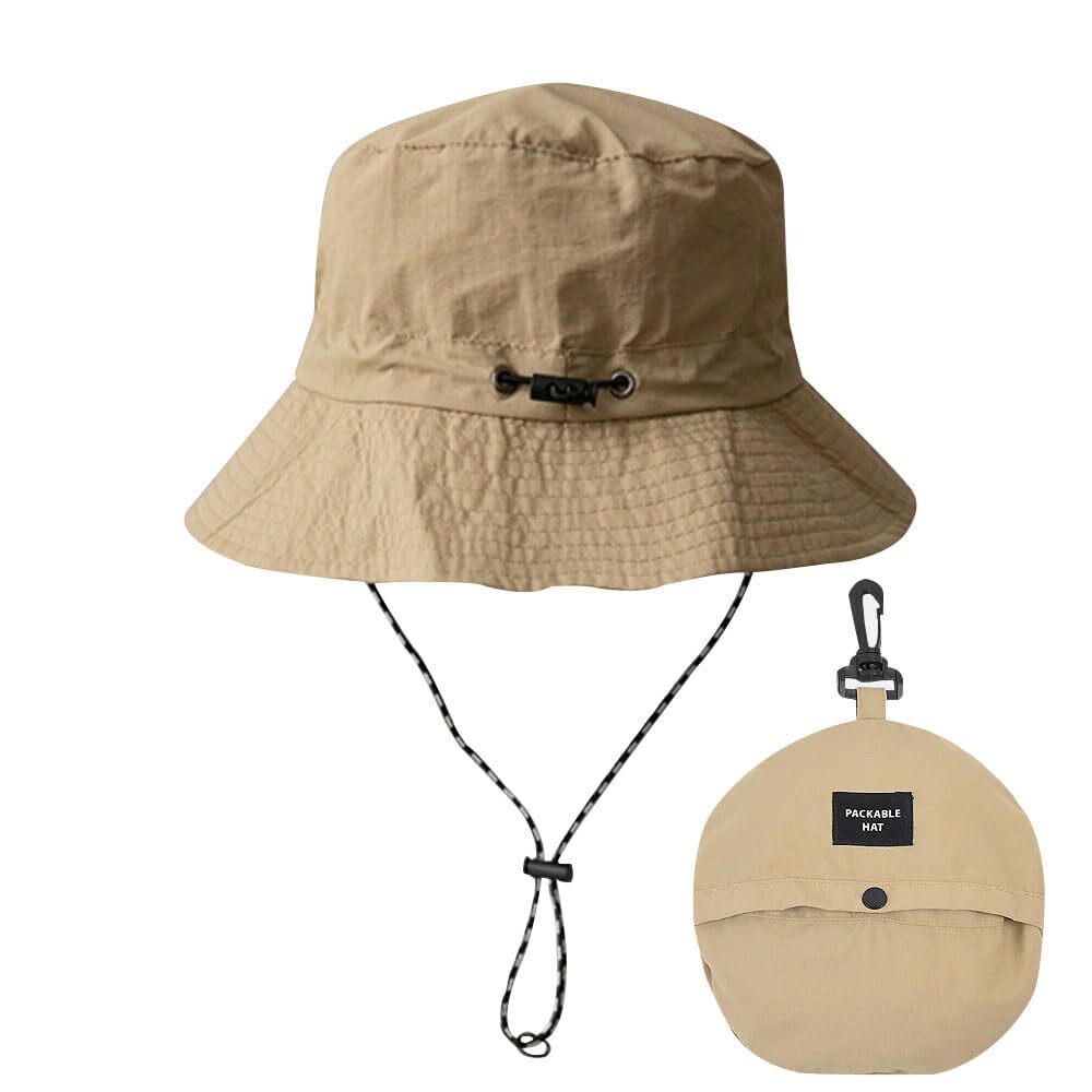 Waterproof Sun Protection Bucket Hat for Men and Women Outdoor Safari-image