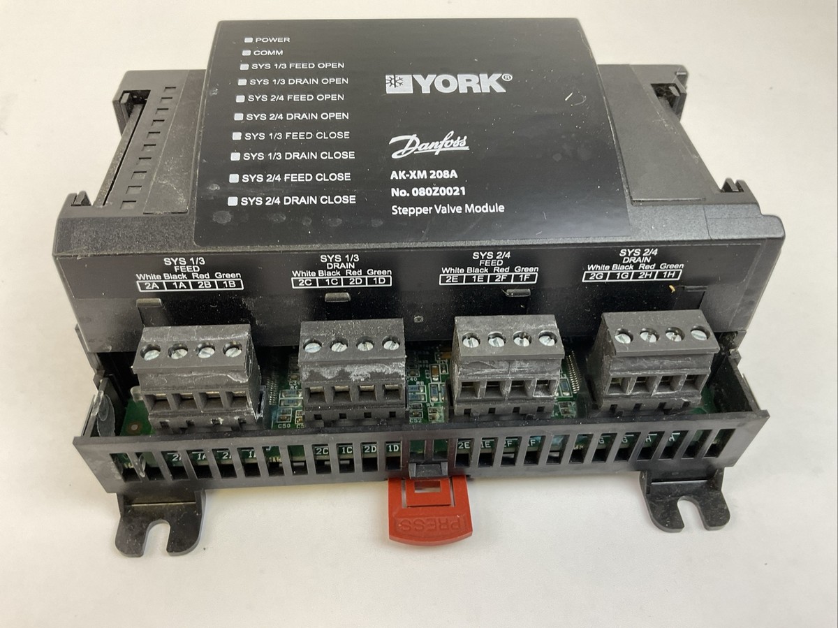 YORK AK-XM 208A STEPPER VALVE MODULE 24V | eBay