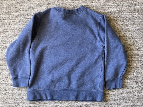 Disney Mickey Mouse Football Blue Embroidered Kid’s Size Sweatshirt 5/6 - Picture 4 of 4