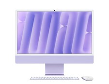 24" APPLE iMAC M4 1TB SSD 32GB RAM 10-CORE CPU 10-CORE GPU PURPLE NANO-TEXTURE
