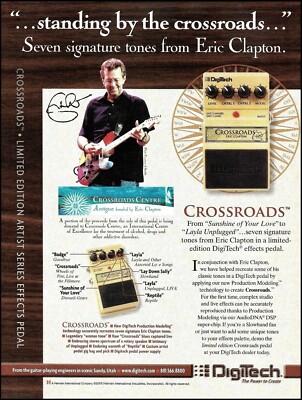 ギター Digitech CROSSROADS Eric Clapton DigiTech Crossroads Eric Clapton Signature Pedal | zZounds
