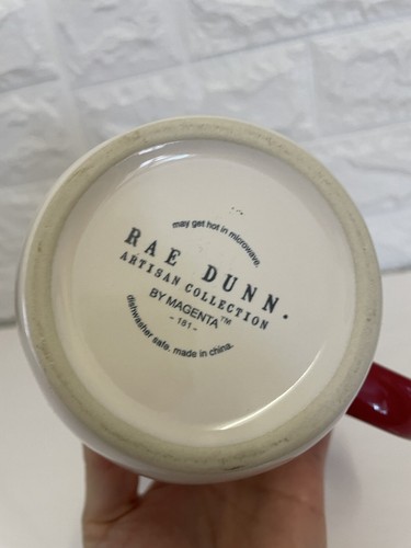 Taza alegre Rae Dunn Holly guirnalda de muérdago mango rojo - Imagen 4 de 6