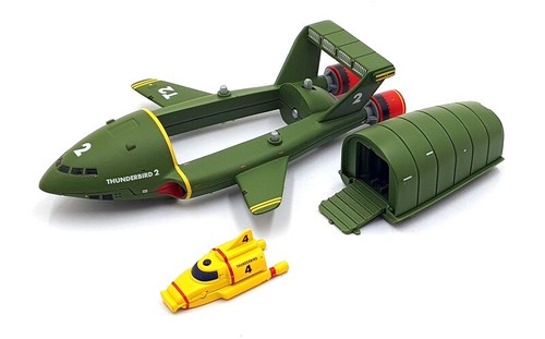 Corgi 15cms Long CC00804 - Thunderbirds FAB Collection Thunderbird 2 and 4 - Picture 4 of 7