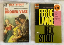 Nero Wolfe Rex Stout - CHOOSE YOUR TITLE UNIQUE PB EDITIONS VGood C.1940-50's #A