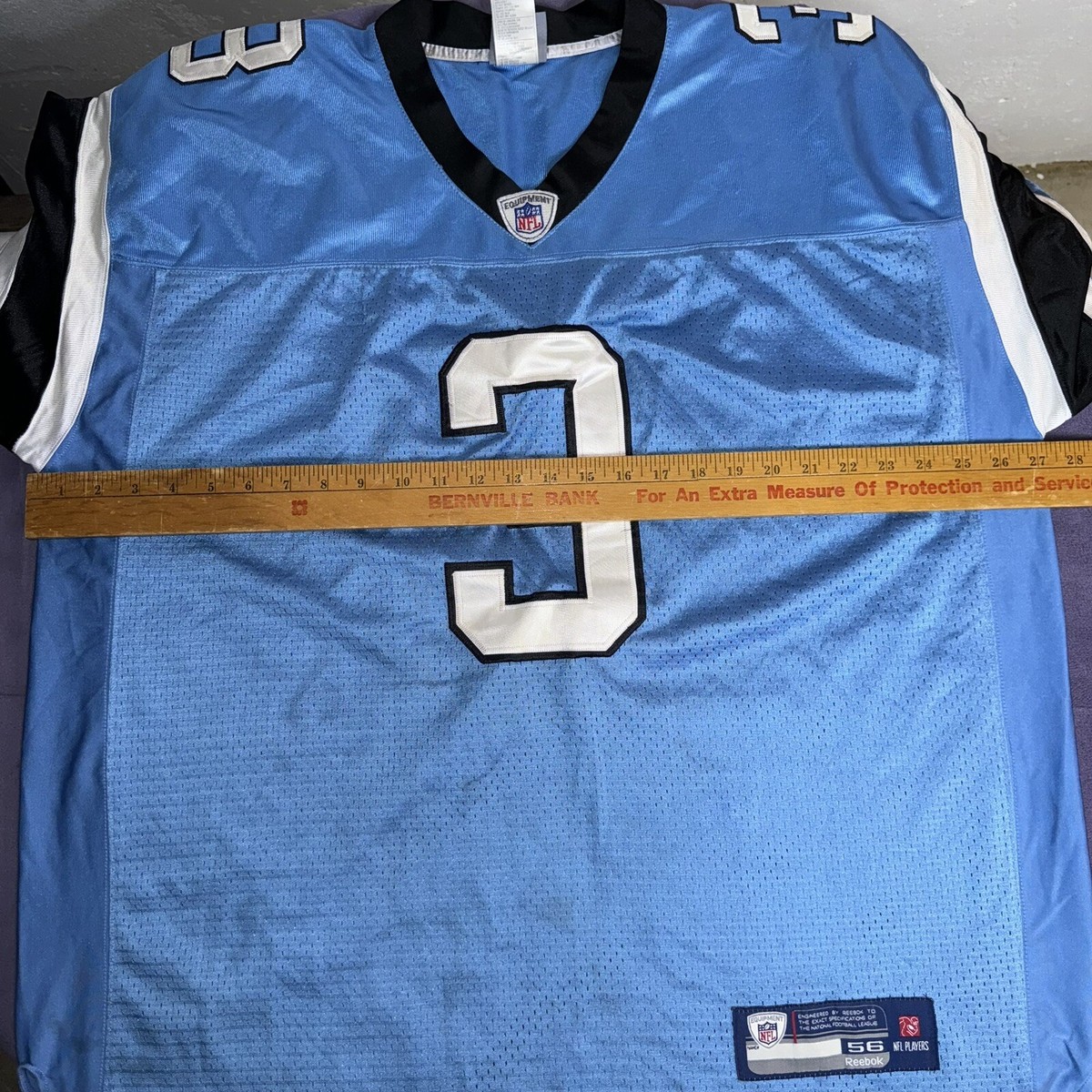 リーボック製　NFL カロライナ・パンサーズ　ユニフォーム [スペシャルセール] リーボック製NFL カロライナ・パンサーズユニフォーム