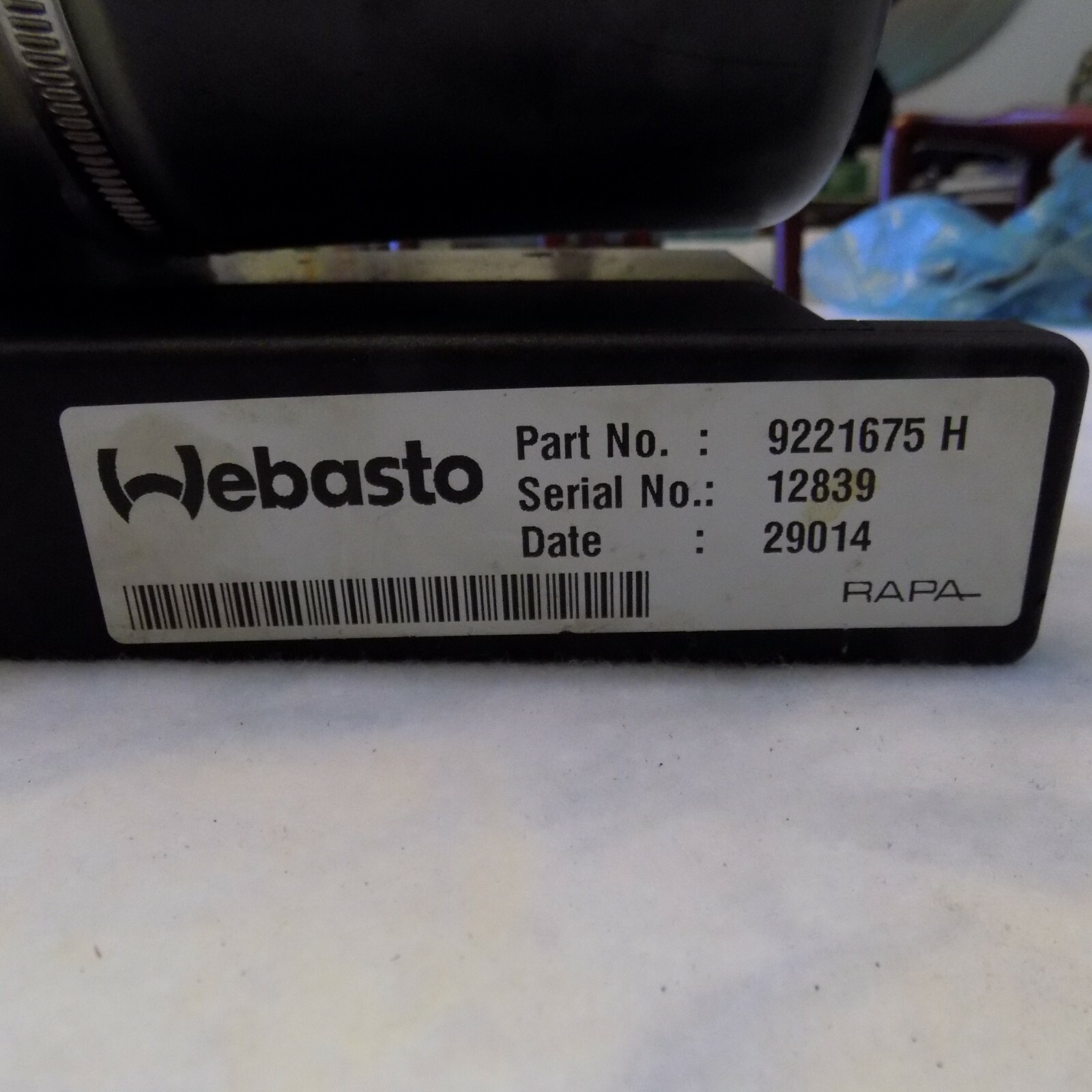 Ferrari California T. Convertible Top Hydraulic Pump WEBASTO 92211675 H 