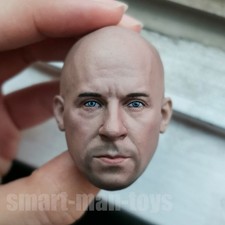 1//6 Custom Vin Diesel Head Sculpt For hottoys Veryhot figure Phicen Body A14