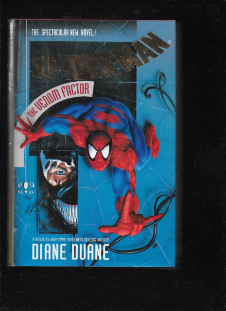 Spider-Man: Venom Factor by Diane Duane 1994, HC DJ 1st Edition w Card | eBay
