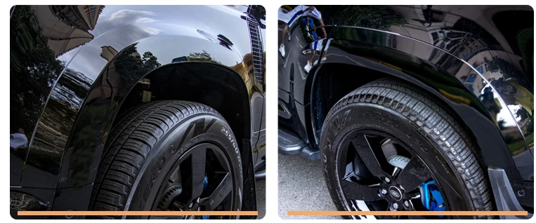 Rueda marrón ocular para Land Rover Defender 90 2020-2023 PP ensanchar negro brillante Foto 3 de 4