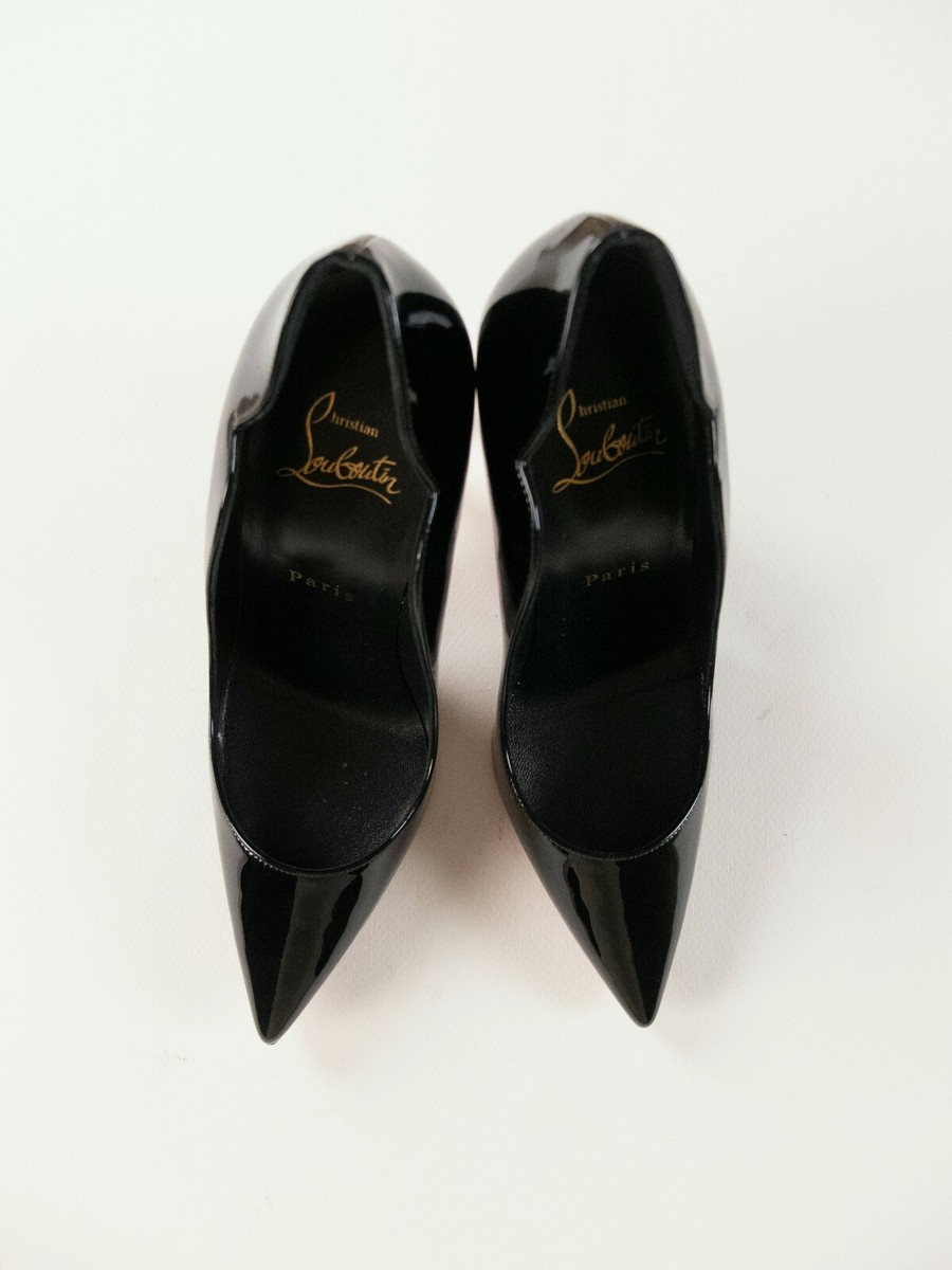超美品Christian Louboutin ブラック 34 Christian Louboutin | Tatooshka 100 spiked leather pumps